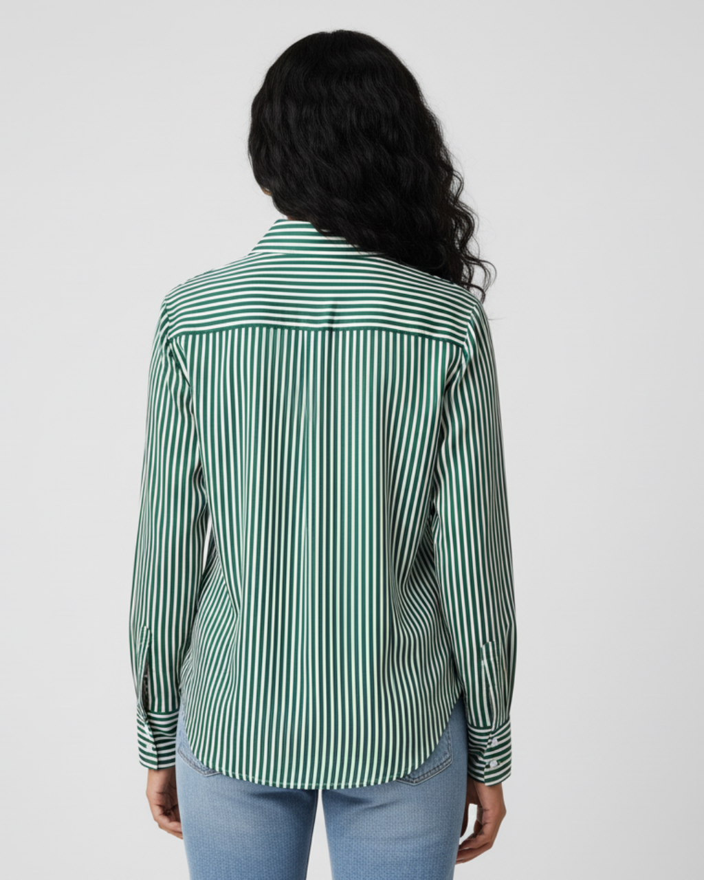 Green Stripes Shirt