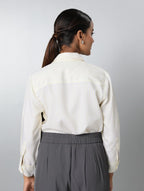 Lyocell Fluid Striped Shirt