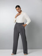 Lyocell Fluid Striped Shirt