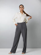 Lyocell Fluid Striped Shirt