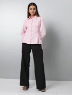 Peplum Fitted Shirt