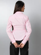 Peplum Fitted Shirt