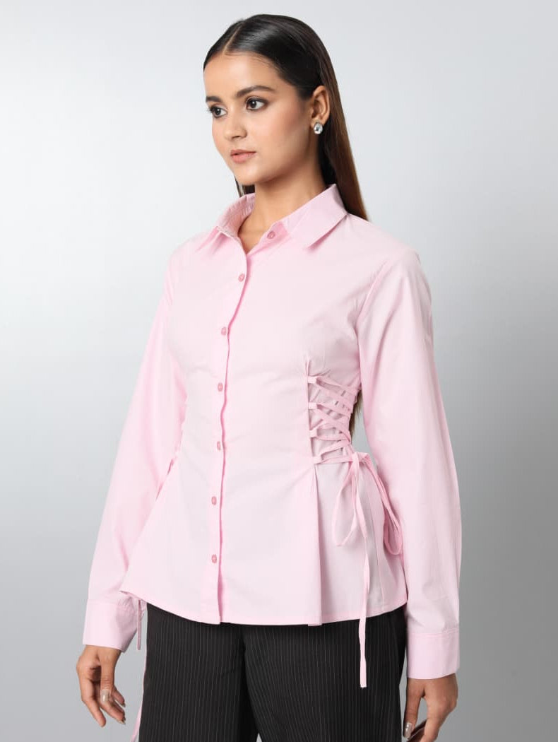 Peplum Fitted Shirt